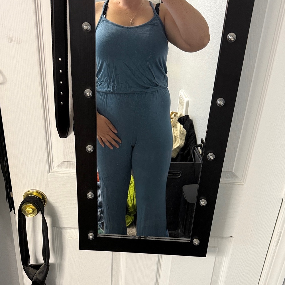 Women's Blue Jumpsuit
